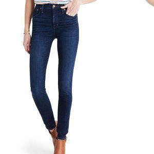 NWT Madewell 10 inch high rise skinny jeans